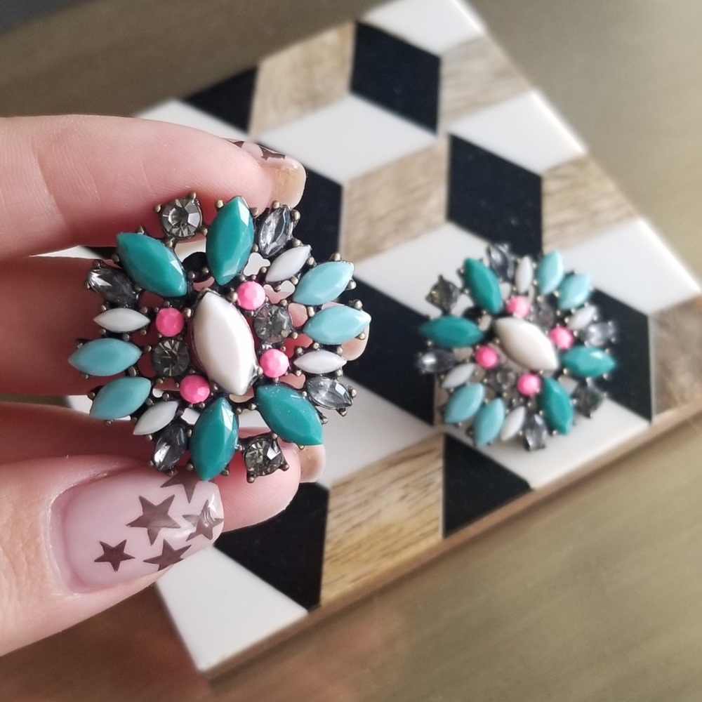 Floral Statement Studs
